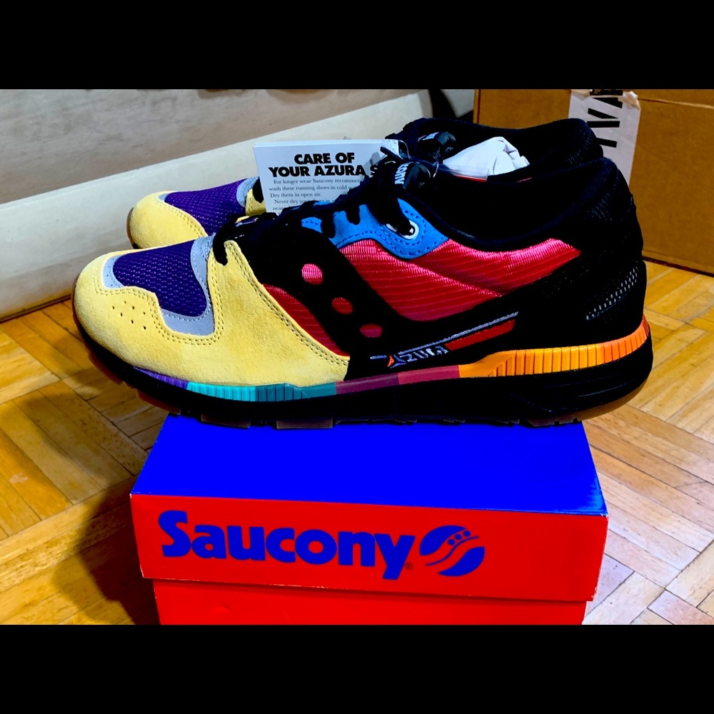 saucony Azura multi gum Men’s 11 brand new